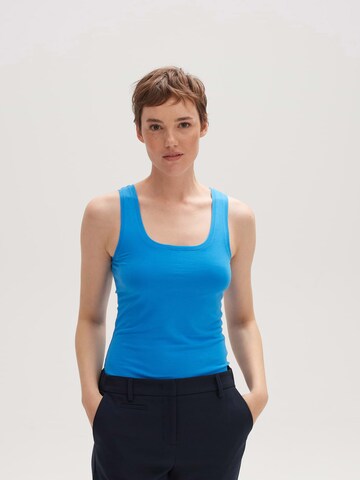 OPUS Top 'Imilia' in Blauw: voorkant