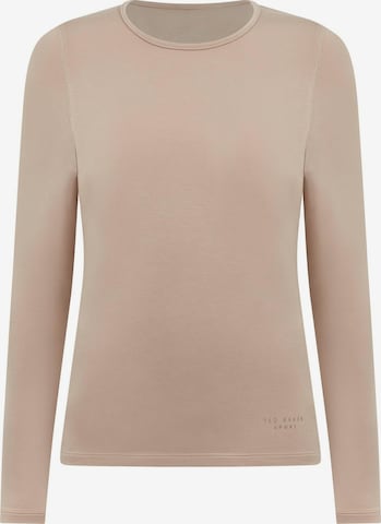 Maglietta di Ted Baker in beige: frontale