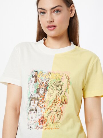 T-shirt LOOKS by Wolfgang Joop en jaune