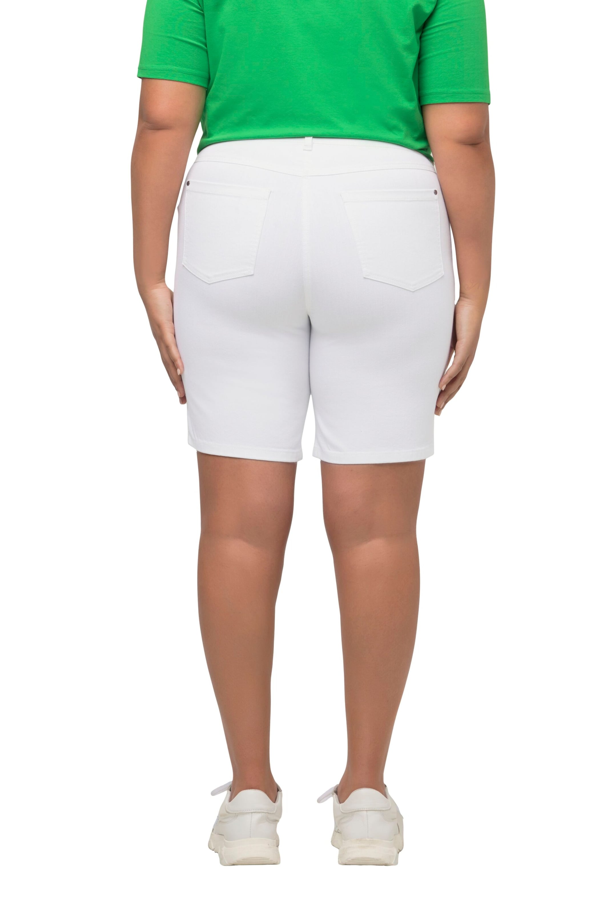 Ulla Popken Slim fit Jeans in White