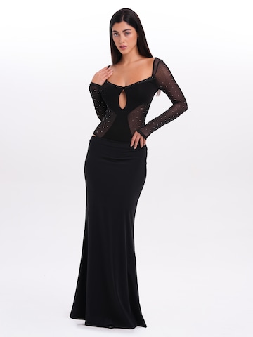 Shirtbody MYLAVIE by Sarah Harrison en noir