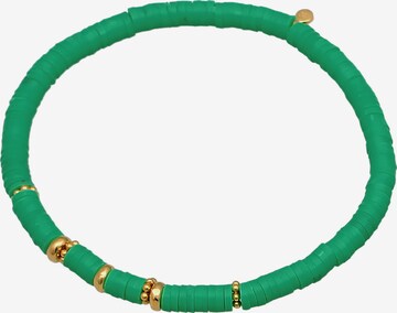 Bracelet 'Heishi' ELLI en vert