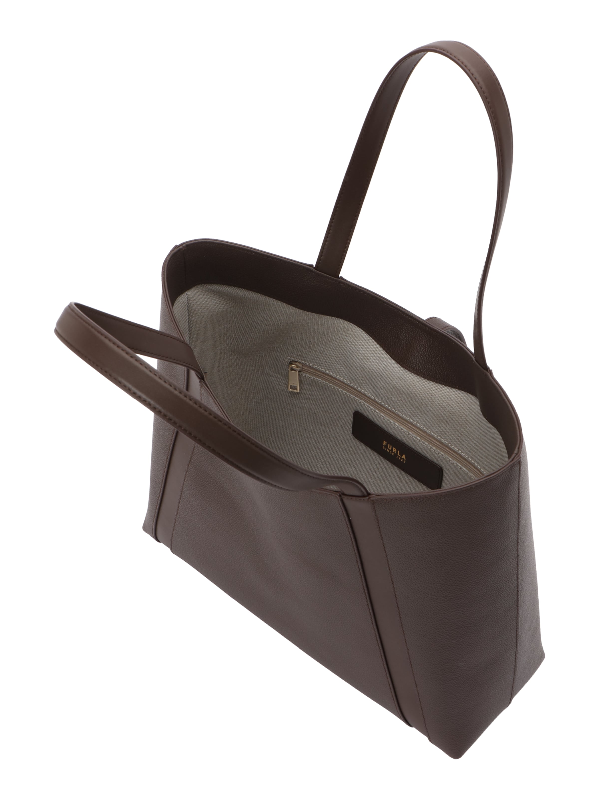 FURLA Μεγάλη τσάντα 'GOCCIA' σε καφέ