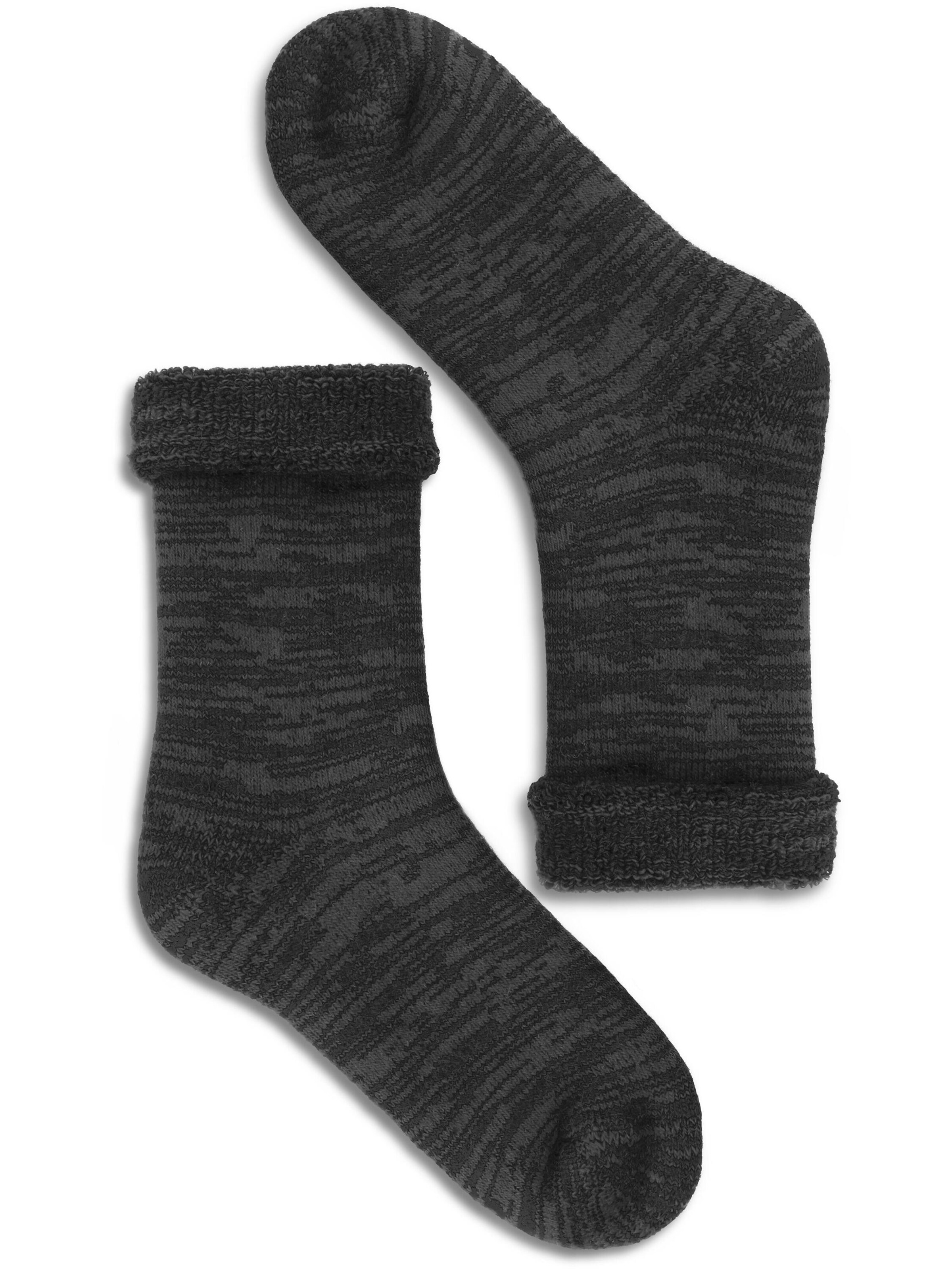 Polar Husky Socken in Grau: Vorderseite