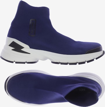 Neil Barrett Stiefel 43 in Blau: Vorderseite