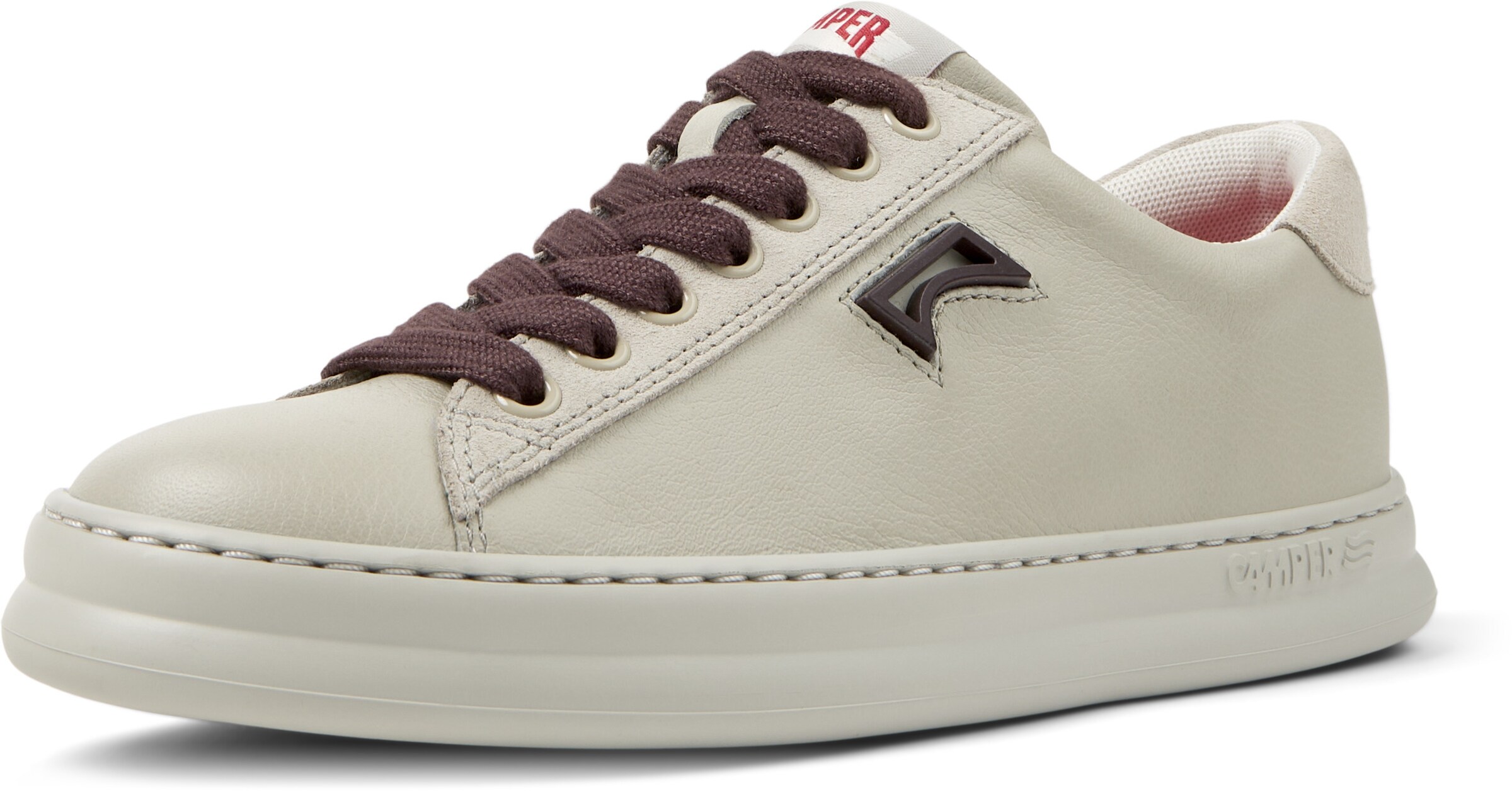 Sneaker bassa 'Runner Vier' di CAMPER in beige: frontale
