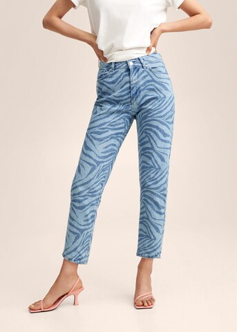 MANGO Regular Jeans 'trueno-h' in Blauw: voorkant