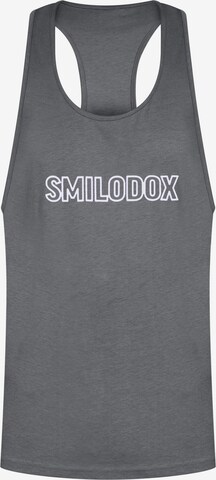 Smilodox Shirt 'Kelvin' in Grey: front