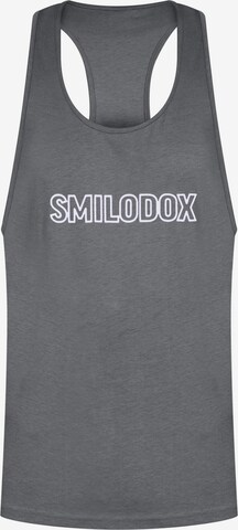 Smilodox Shirt 'Kelvin' in Grau: predná strana