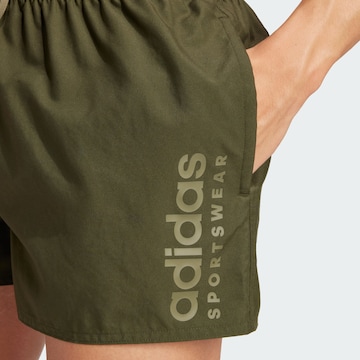 ADIDAS PERFORMANCE Спортен бански констюм 'Essential' в зелено