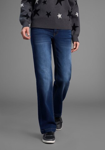 KangaROOS Wide Leg Jeans in Blau: Vorderseite