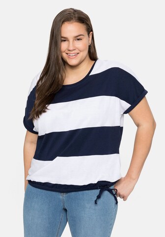 SHEEGO Shirt in Blauw: voorkant