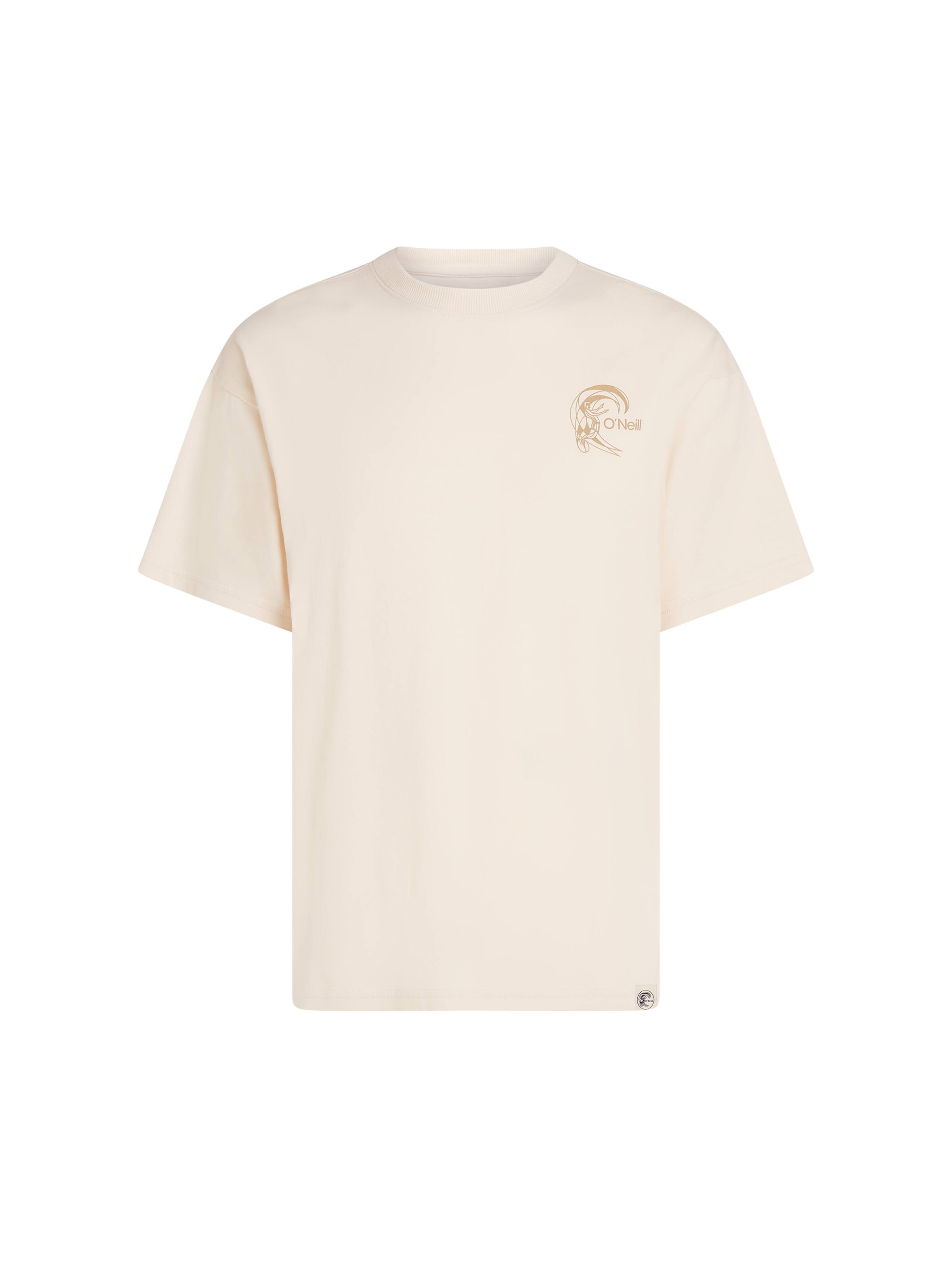 Maglietta in L O'NEILL di colore beige / rosso / offwhite, Visualizzazione prodotti