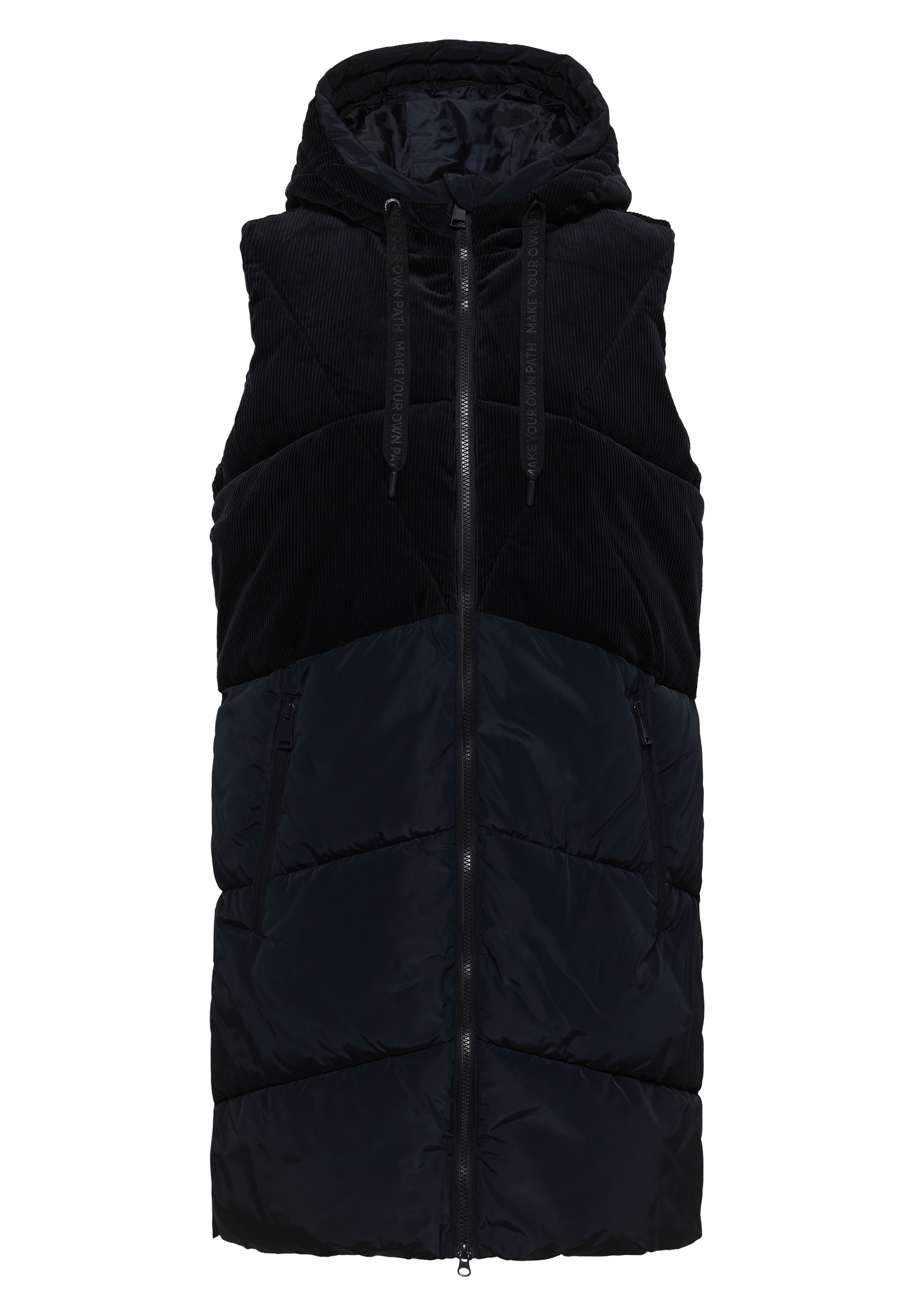 CECIL Weste in Blau: Vorderseite