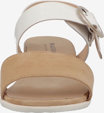 HASSIA Strap Sandals in White