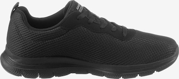 SKECHERS Låg sneaker 'Flex Appeal' i svart