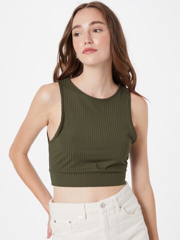 ABOUT YOU Top 'Mila' in Green: front