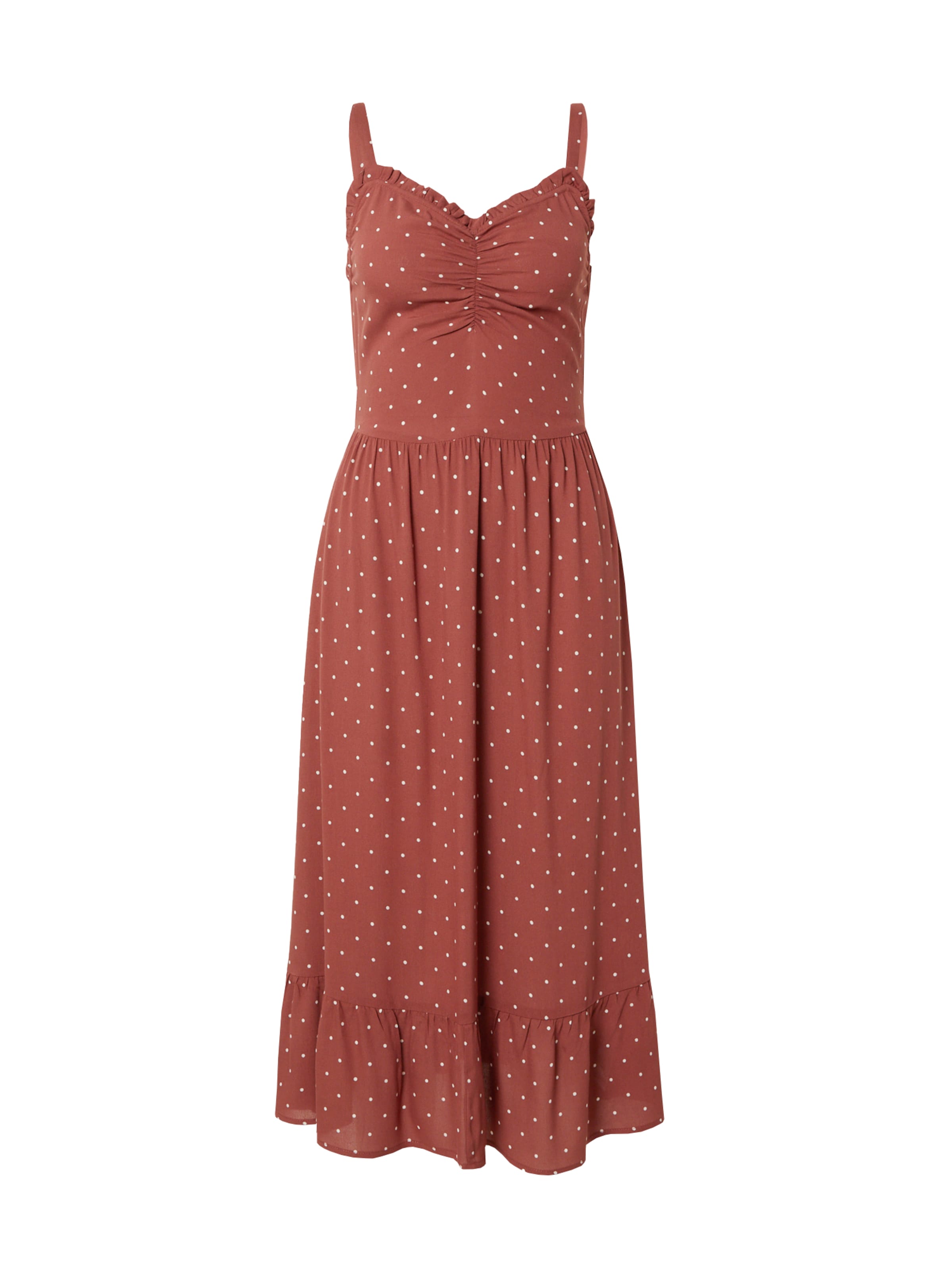 ABOUT YOU Платье 'Charlie' в Коричневый: спереди