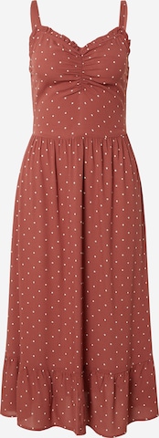 ABOUT YOU Dress 'Charlie' in Brown: front