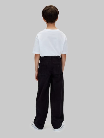 Calvin Klein Jeans Wide Leg Hose in Schwarz