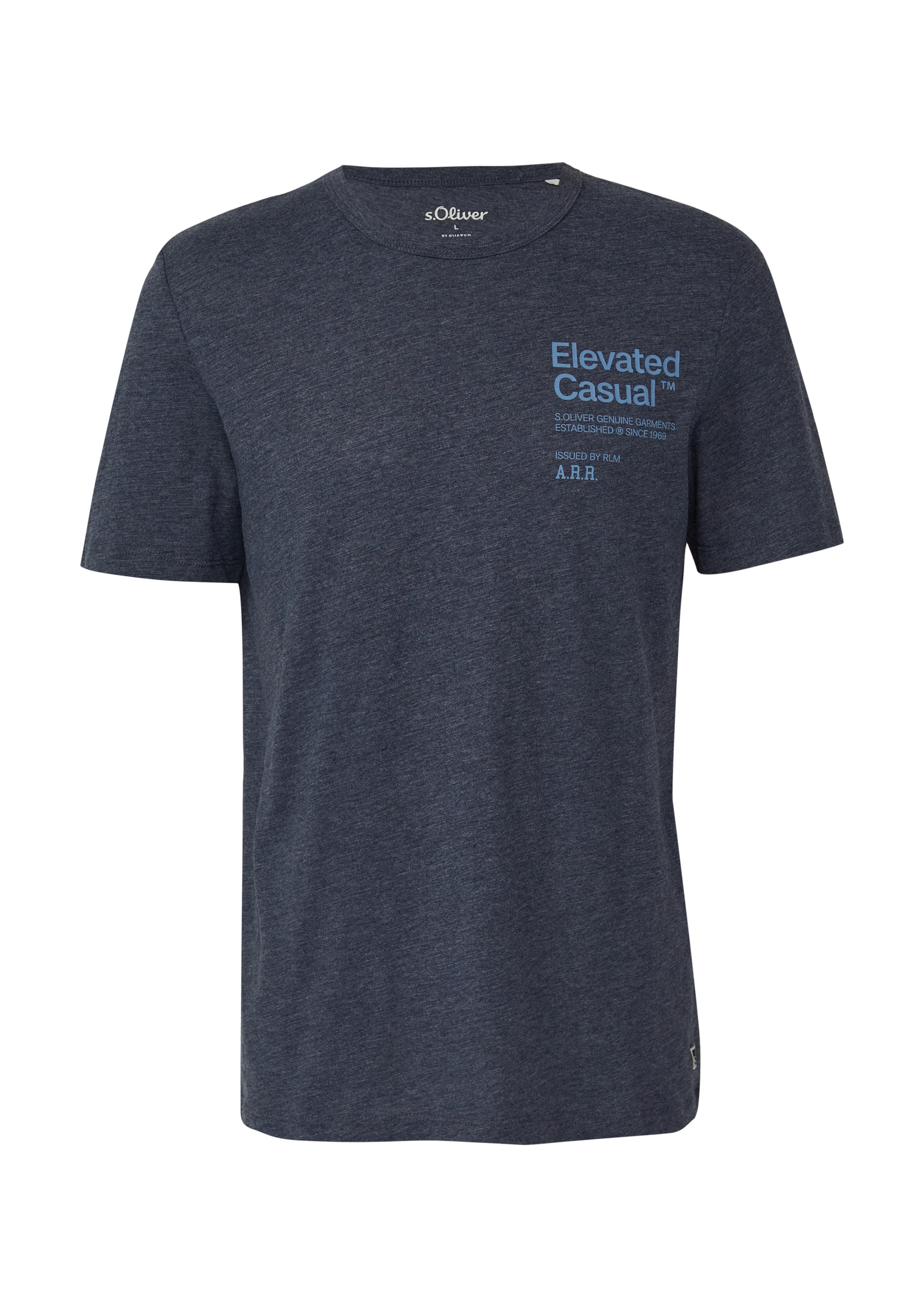 s.Oliver Shirt in Blue: front