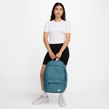 Nike Sportswear Backpack 'Heritage Eugene' in Blue: front