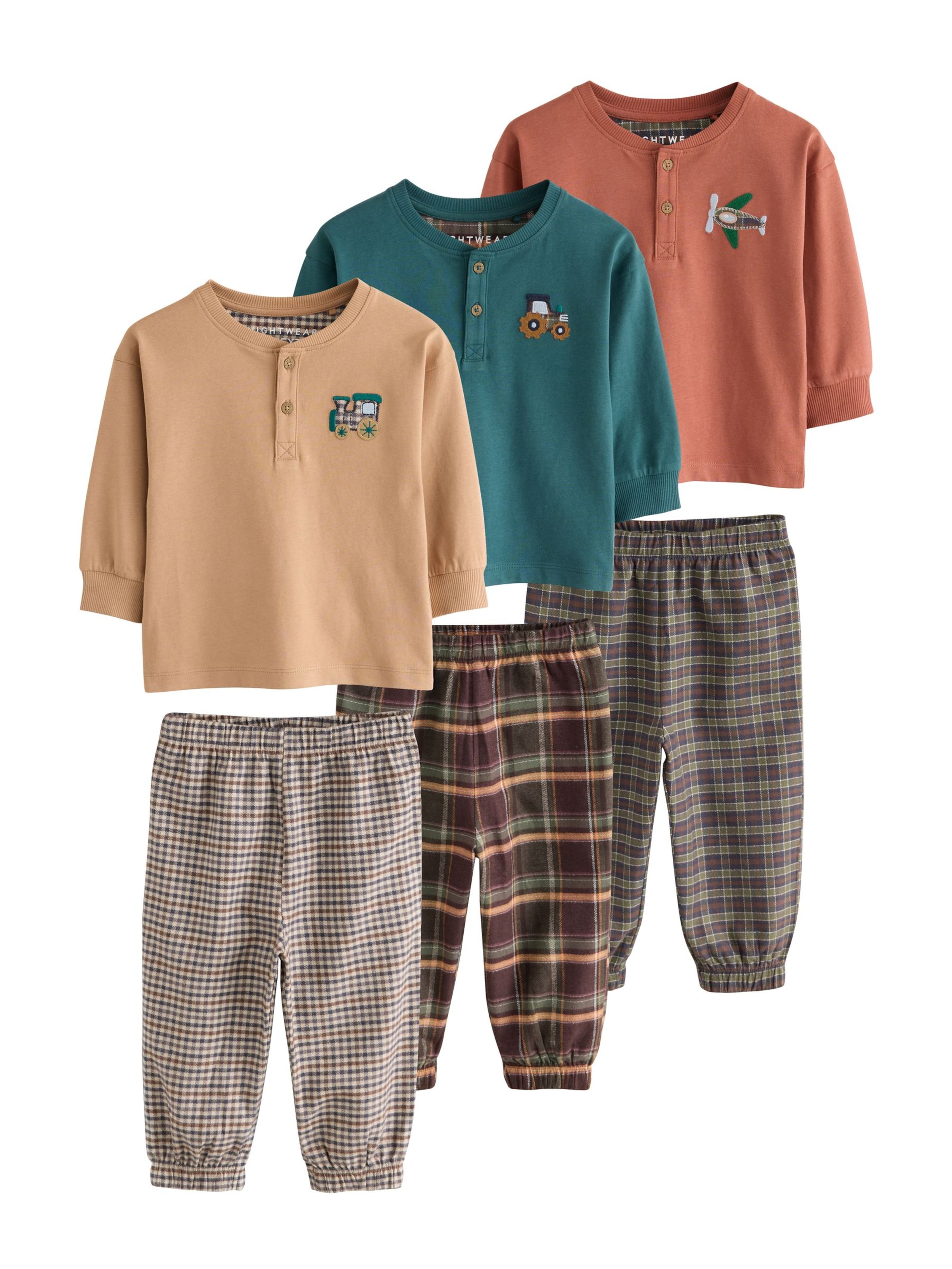 Next Pajamas in Mixed colors: front