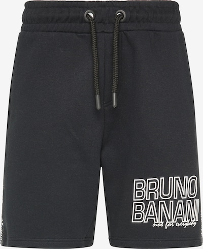 BRUNO BANANI Shorts 'Benneet' in schwarz / weiß, Produktansicht