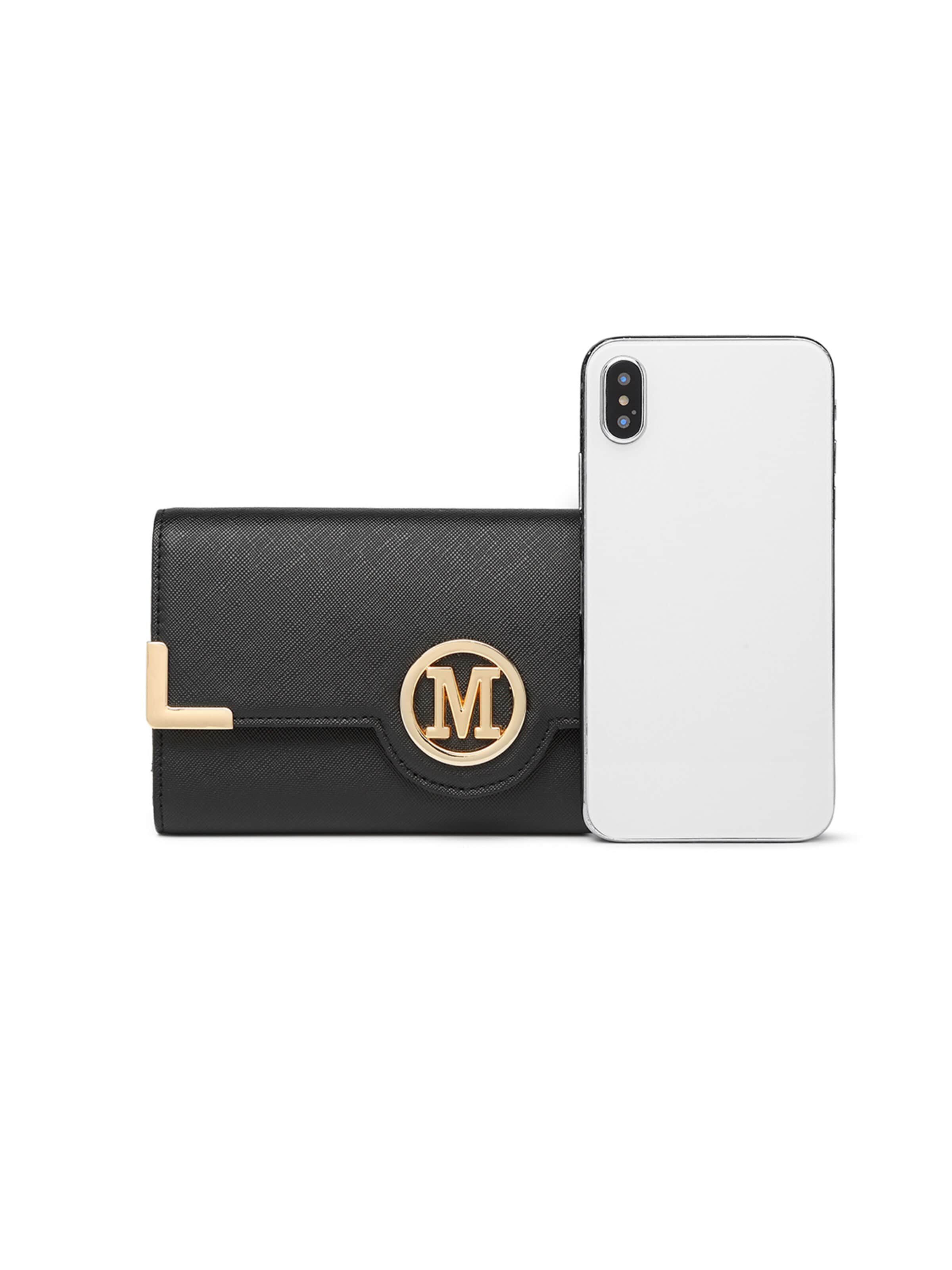 Miss Lulu Wallet in Black