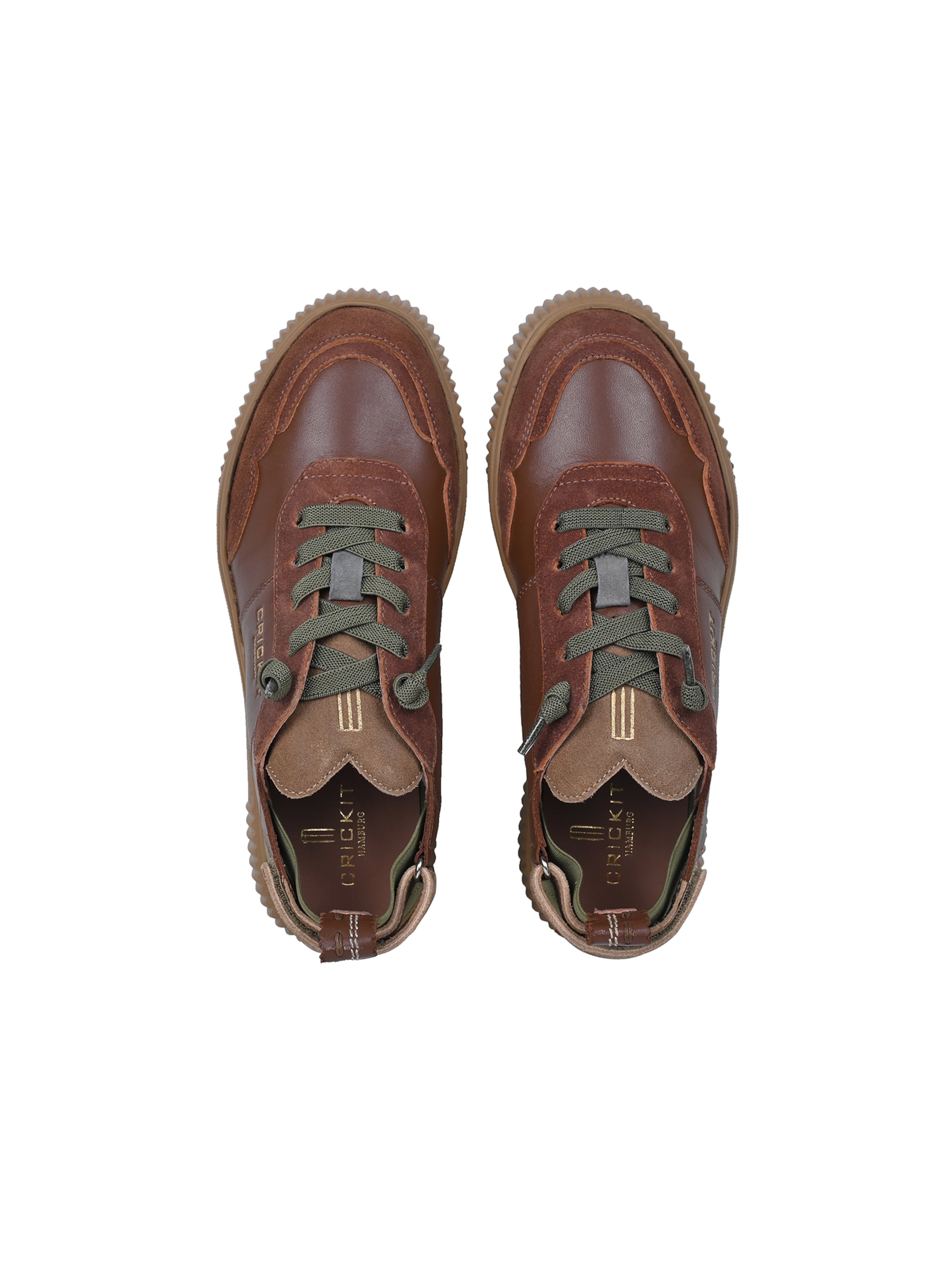 Crickit Sneakers laag ' PARIA ' in Bruin