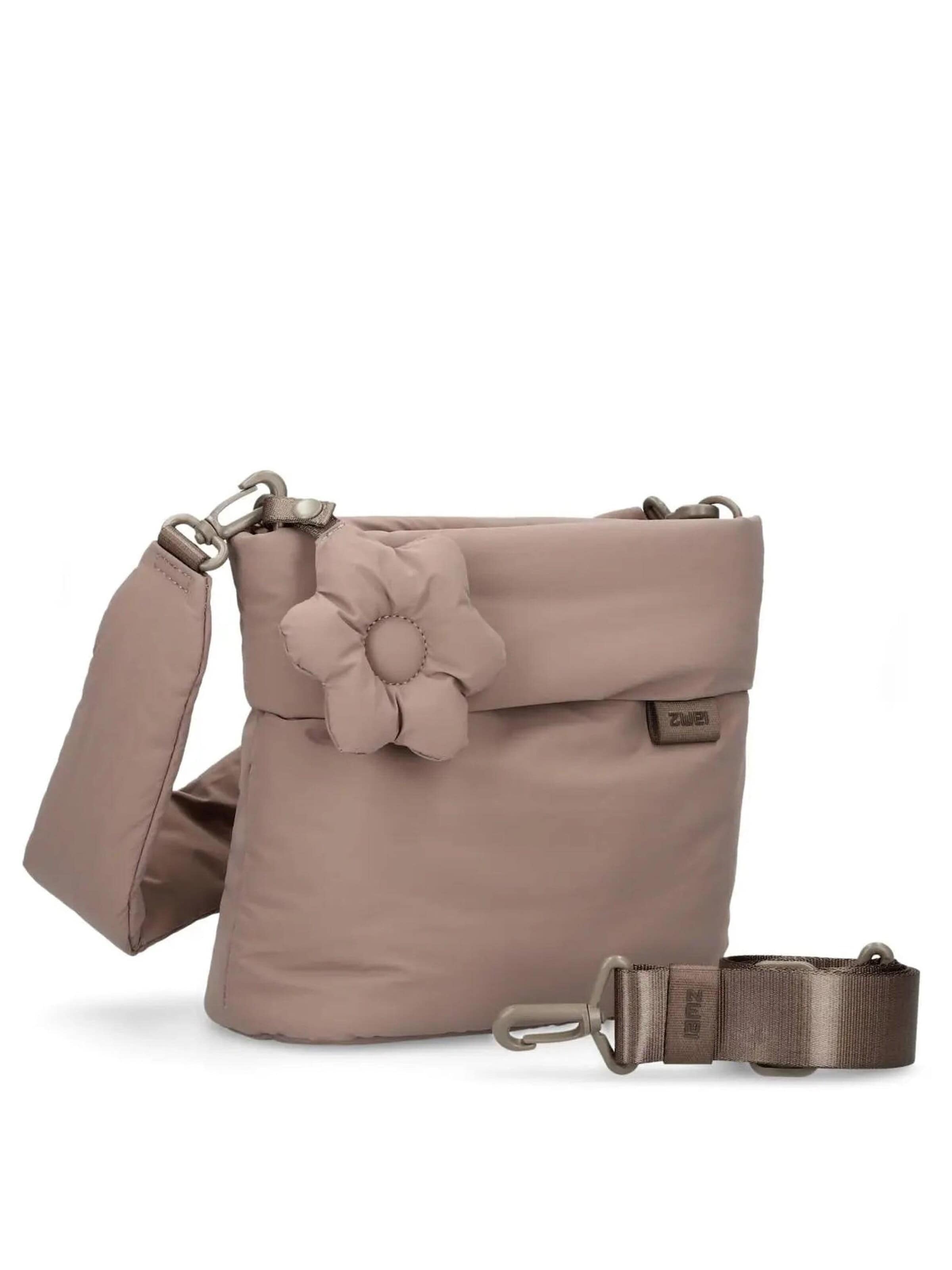 ZWEI Crossbody bag 'Hannah HA8' in Brown