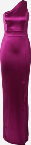 WAL G. - Vestido de festa 'STOEY' em roxo: frente