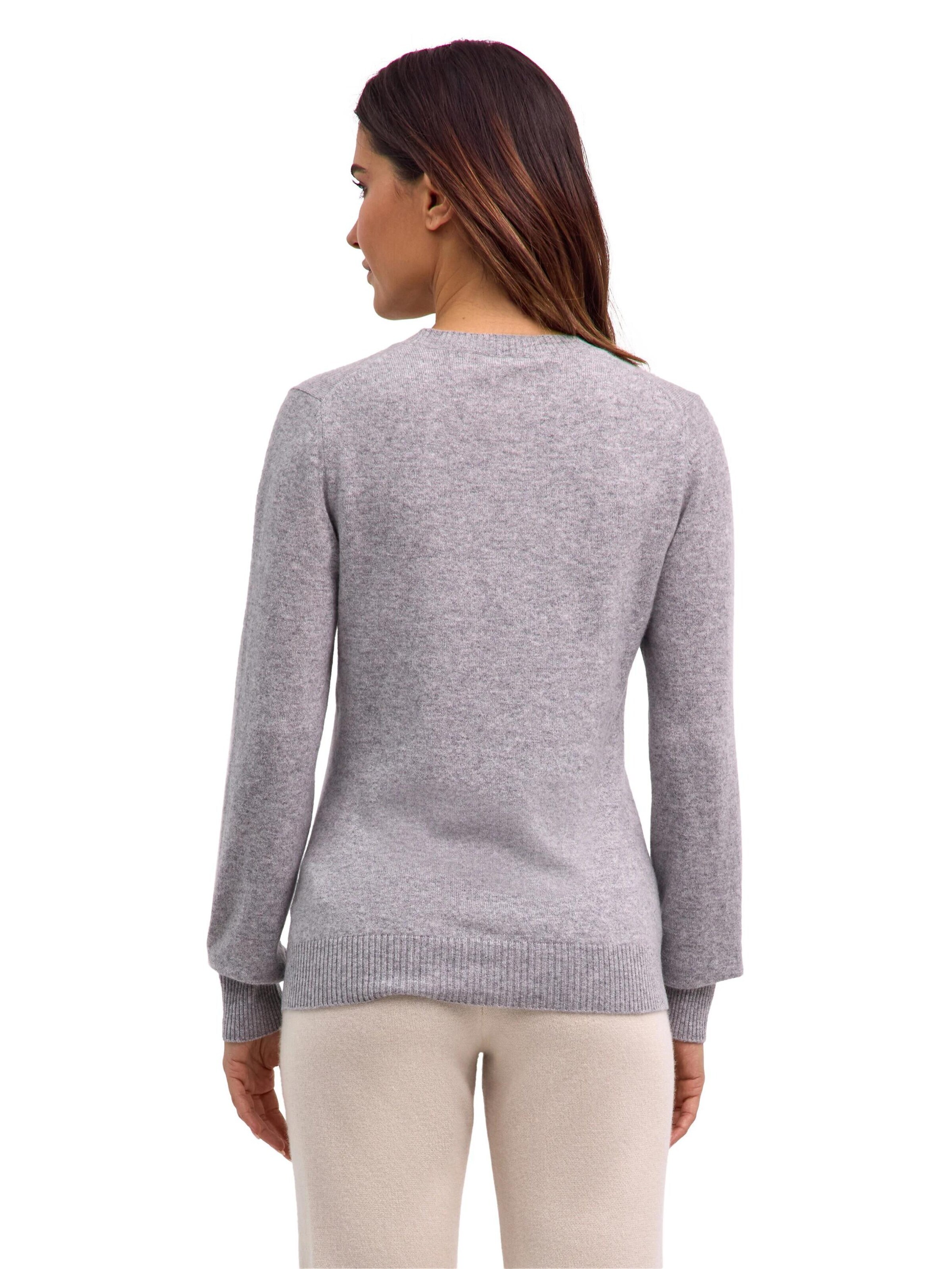 FALKE Pullover 'Pure Cashmere'‌‌‌‌‌‌‌‌ in Grau