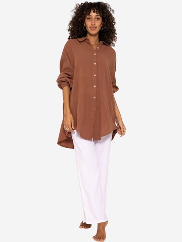 SASSYCLASSY Bluse in Braun