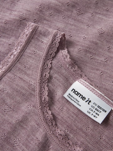 NAME IT - Camiseta térmica en lila