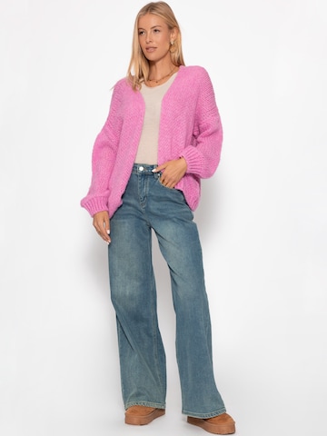SASSYCLASSY Oversizestrickjacke‌‌‌‌‌‌ in Pink