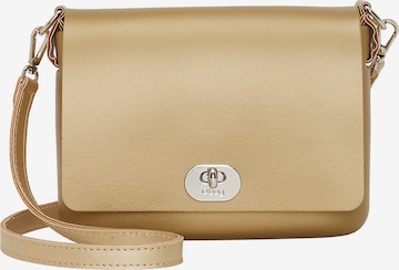 O bag Shoulder Bag in Gold: front