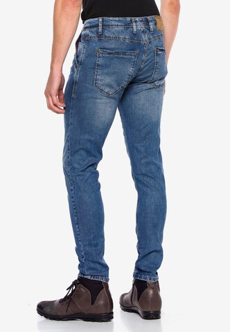 CIPO & BAXX Slimfit Jeans in Blauw