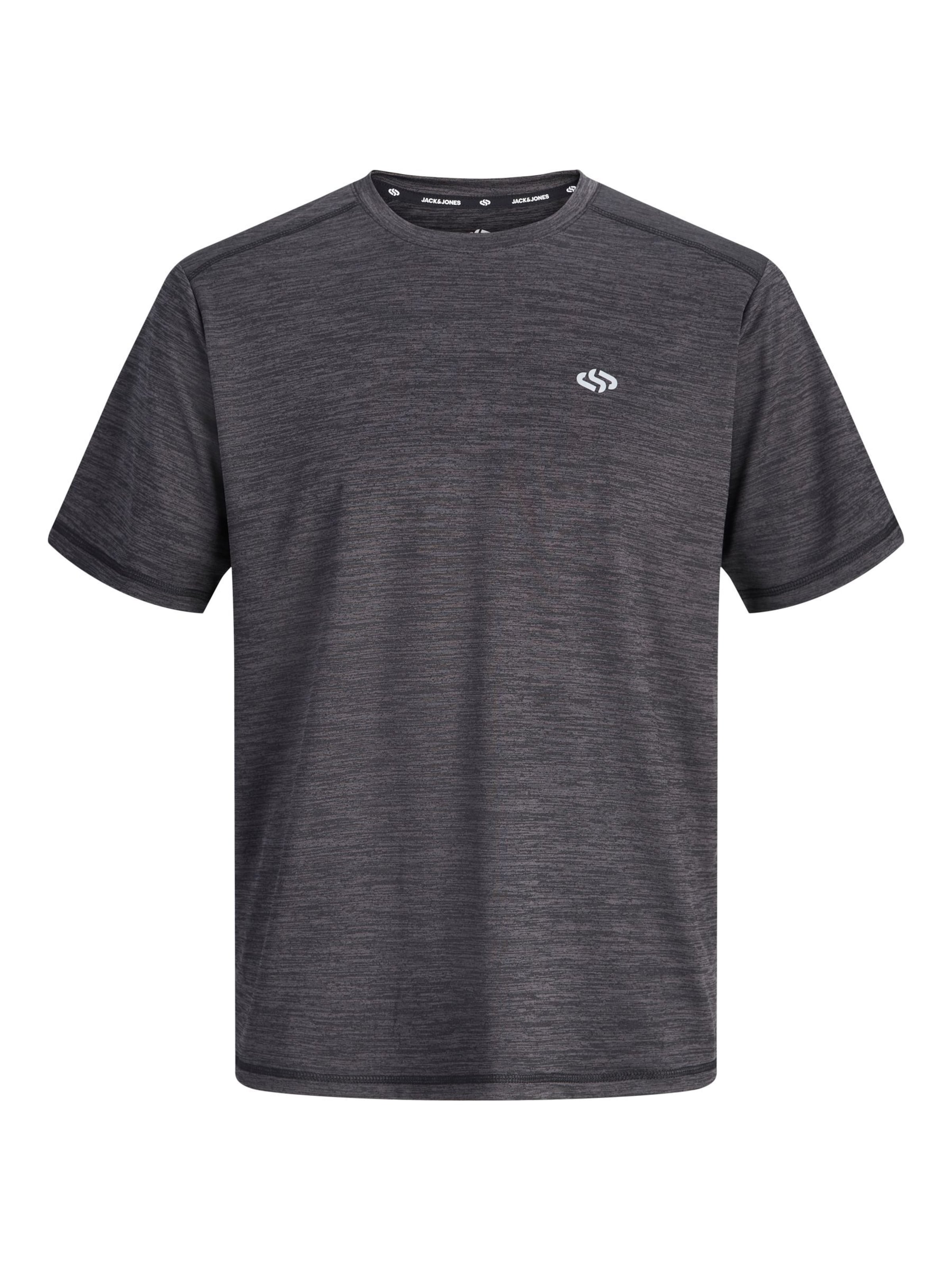 JACK & JONES Funktionsshirt in Schwarz: Vorderseite