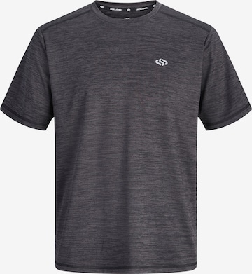 JACK & JONES Funktionsshirt in Schwarz: Vorderseite
