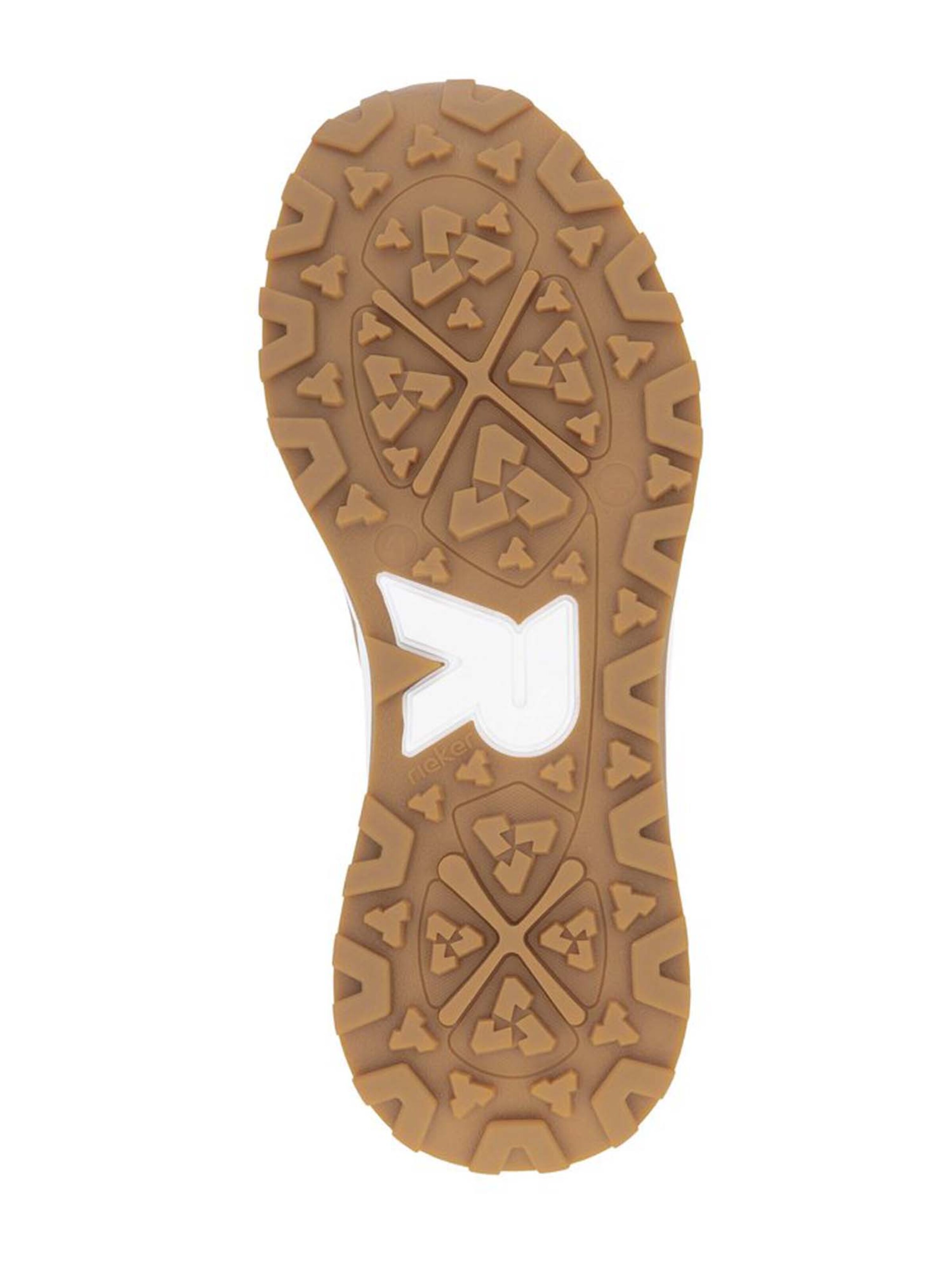 Baskets basses Rieker Sport en vert