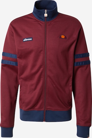 ELLESSE Collegetakki 'Roma Track Top' värissä punainen: edessä