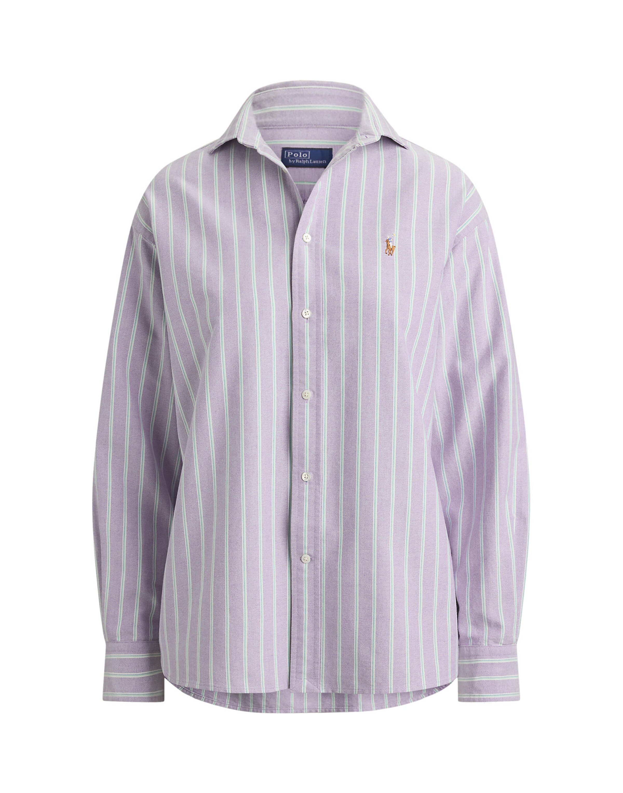Polo Ralph Lauren Blouse in Purple: front