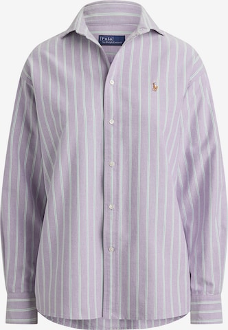 Polo Ralph Lauren Blouse in Purple: front