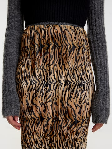 EDITED Skirt 'Beate' in Brown