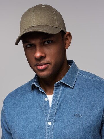 Ombre Cap 'ACCS-0102' in Grün: Vorderseite