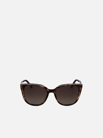 Carolina Herrera Zonnebril 'Carolina Herrera HER 0144/S Burgundy beige 53/18/145 Women Sunglasses' in Bruin