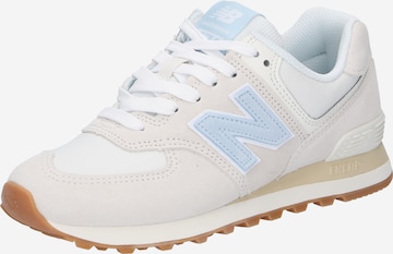 new balance Ниски маратонки '574' в синьо: отпред