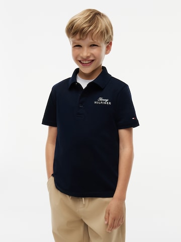 TOMMY HILFIGER Shirt 'Festive' in Blauw: voorkant