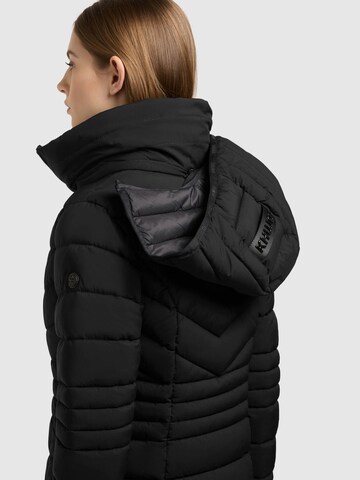 Veste d’hiver ' DALETT' khujo en noir